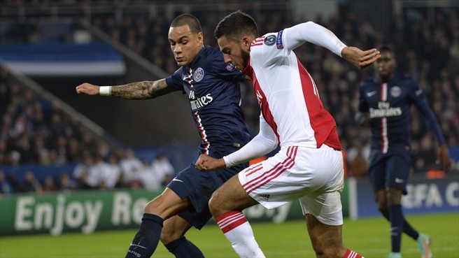 فن در وایل|پاریس سن ژرمن 3 - 1 آژاكس / لیگ قهرمانان