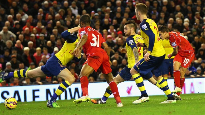 فیلیپه کوتینیو|لیورپول 2 - 2 آرسنال / لیگ جزیره