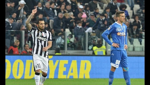 کارلوس توز|یوونتوس 2 - 0 اِمپولی / سری آ