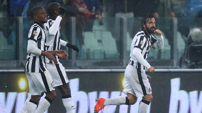 آندره آ پیرلو|یوونتوس 2 - 1 تورینو / سری آ