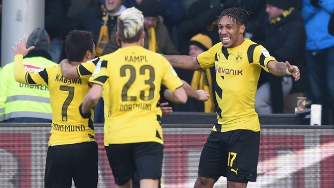 پیر امریک اوباميانگ|فرایبورگ 0 - 3 بوروسيا دورتموند / بوندسلیگا