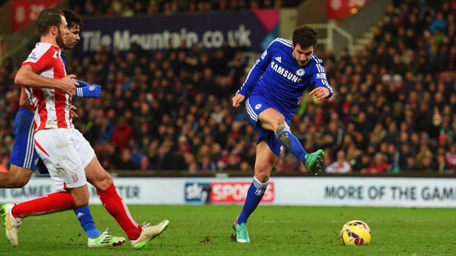 سسک فابرگاس|استوک سیتی 0 - 2 چلسی / لیگ جزیره