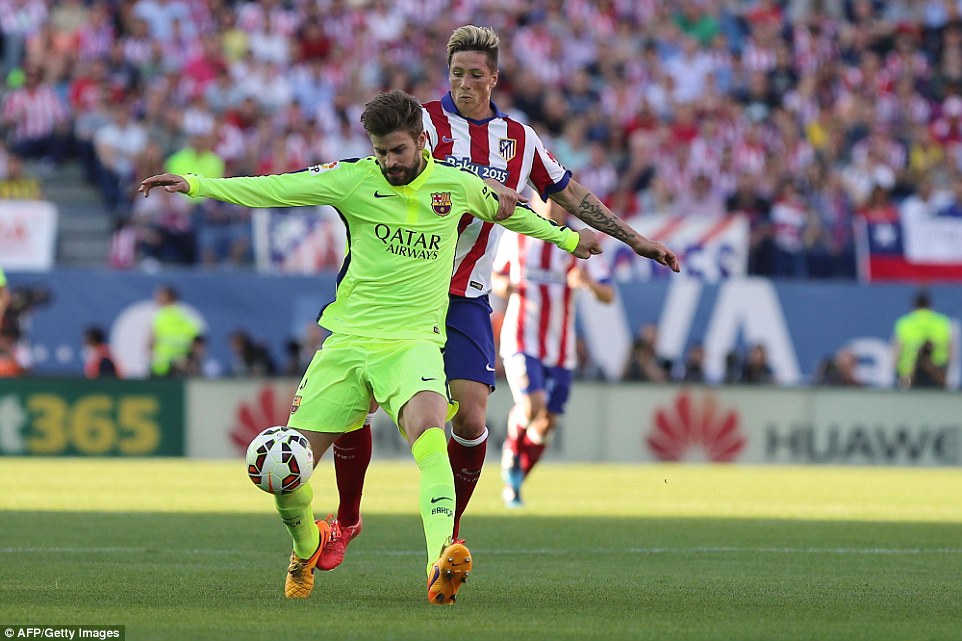 جرارد پیکه|اتلتیکو مادرید 0 - 1 بارسلونا / لالیگا