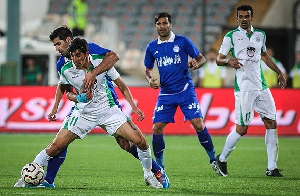 هاشم بیک زاده|استقلال تهران 1 - 1 ذوب آهن اصفهان / لیگ برتر