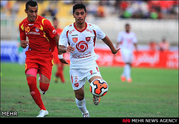 امید عالیشاه|فولاد خوزستان 2-0 پرسپولیس / لیگ برتر