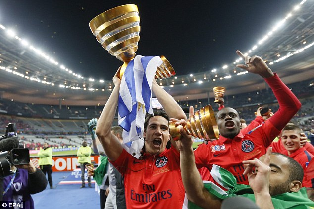 ادینسون کاوانی|باستیا 0 - 4 پاریس سن ژرمن / لیگ کاپ