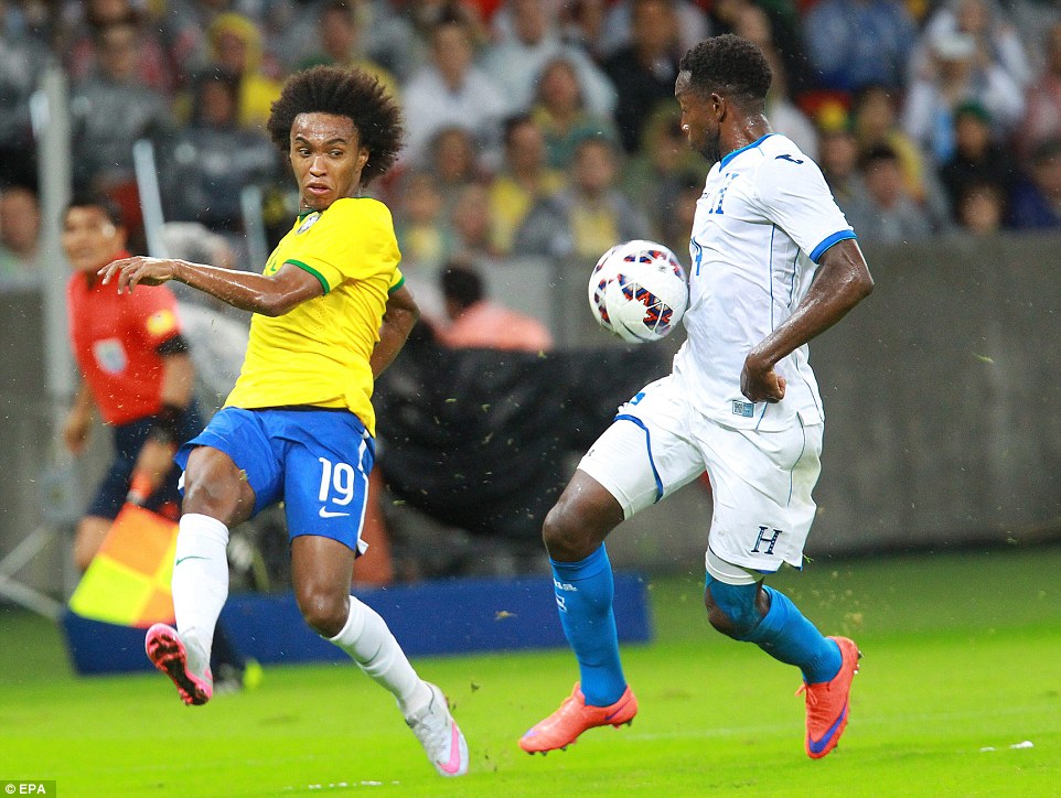 ویلیان|برزیل 1 - 0 هندوراس / دیدار دوستانه