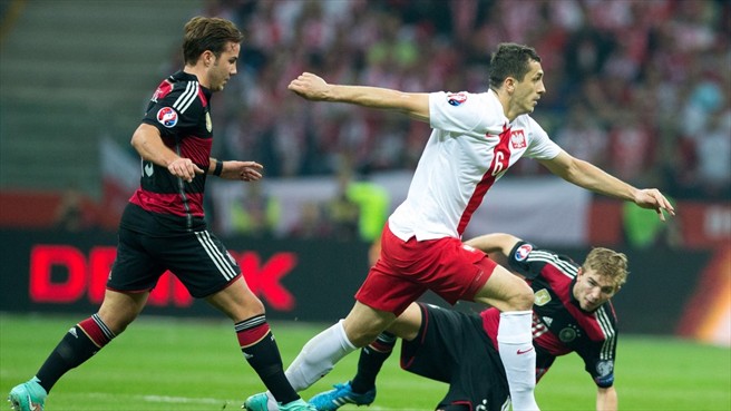 ماریو گوتزه|لهستان 2-0 آلمان / مقدماتی یورو 2016