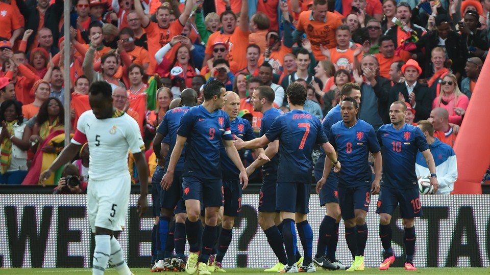 روبن فن پرسی|هلند 1-0 غنا / دیدار دوستانه