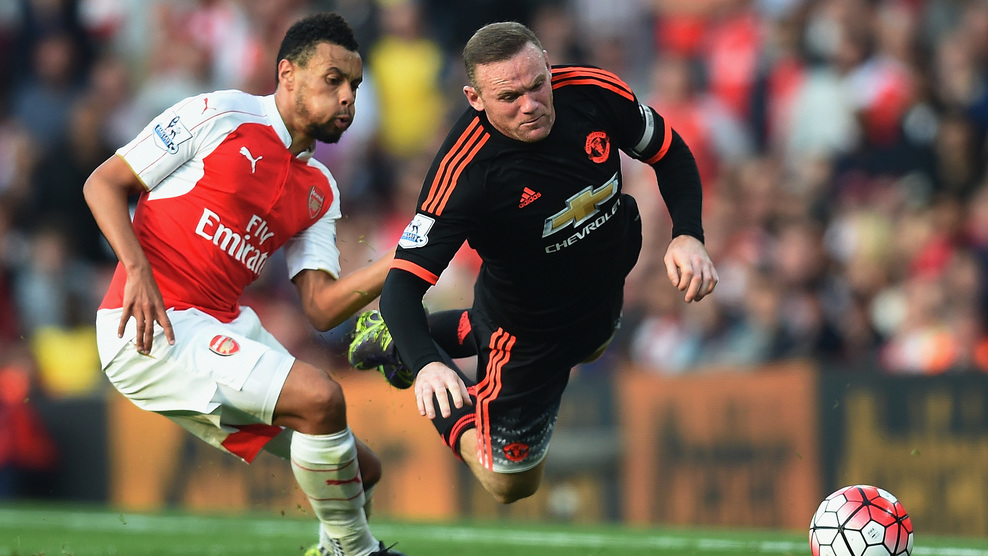 فرانسيس كوكلين - رونی|آرسنال 3 - 0 منچستر یونایتد / لیگ جزیره