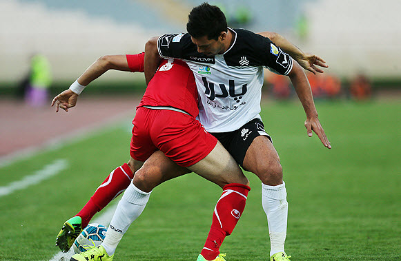 تقابل دو بازیکن|پرسپولیس تهران 1 - 2 سایپا تهران / لیگ برتر ایران