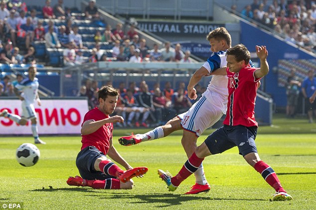 نروژ - روسیه|نروژ 1-1 روسیه / دیدار دوستانه