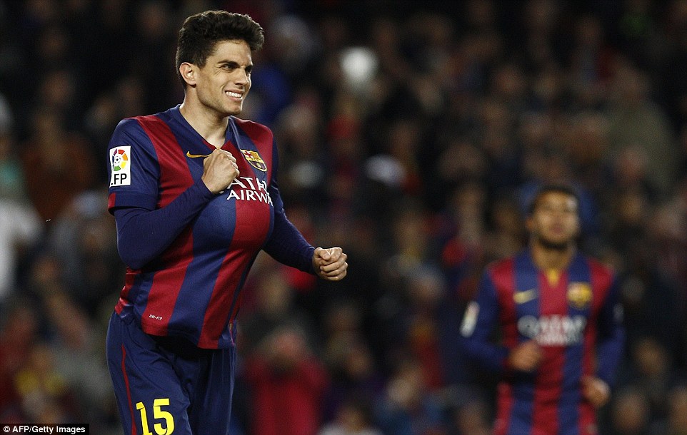 مارک بارترا|بارسلونا 4 - 0 آلمریا / لالیگا