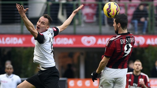 ماتيا دسترو|میلان 2 - 0 چزنا / سری آ