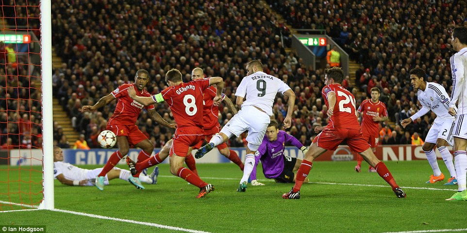 کریم بنزما|لیورپول 0 - 3 رئال مادرید / لیگ قهرمانان