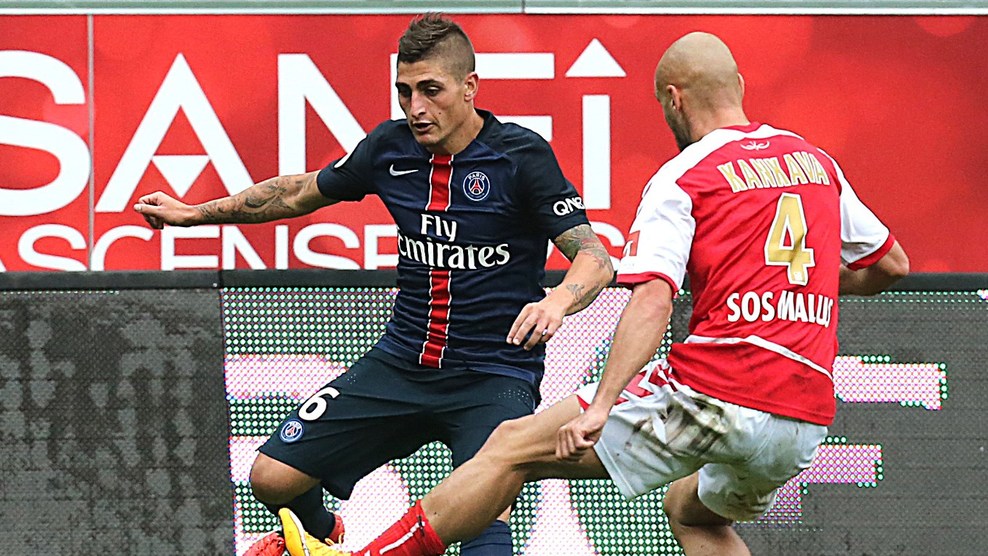 مارکو وراتی|ریمز 1 - 1 پاریس سن ژرمن / لوشامپیونه / گزارش تصویری