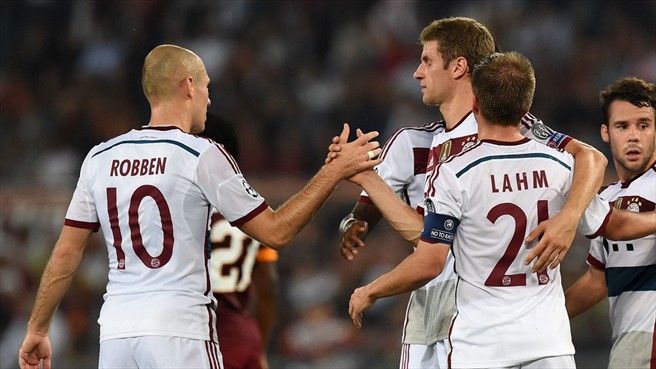 توماس مولر|رم 1 - 7 بایرن مونیخ / لیگ قهرمانان