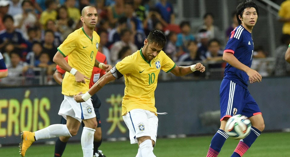 نیمار|ژاپن 0-4 برزیل / دیدار دوستانه