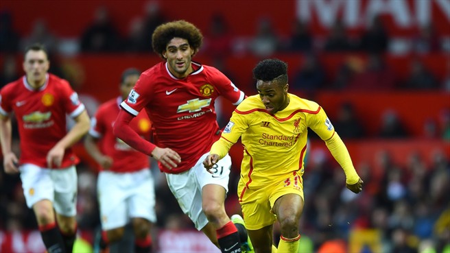 مروان فِلایِنی - رحيم استرلینگ|منچستر یونایتد 3 - 0 لیورپول / لیگ جزیره