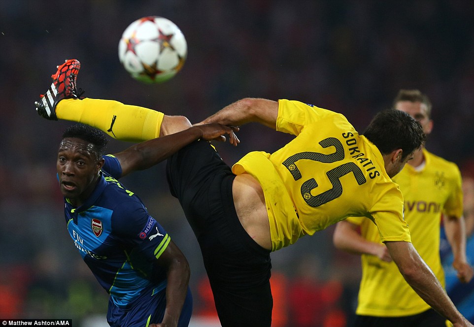 دنی ولبک|دورتموند 2-0 آرسنال /  لیگ قهرمانان