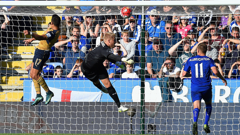 الکسیس سانچز|لیستر سیتی 2 - 5 آرسنال / لیگ جزیره