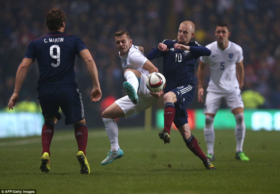 جک ویلشر|اسکاتلند 1 - 3 انگلستان /  دیدار دوستانه