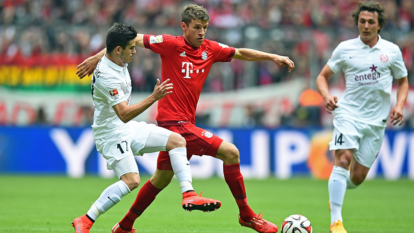 توماس مولر|بایرن مونیخ 2 - 0 ماینتس / بوندسلیگا