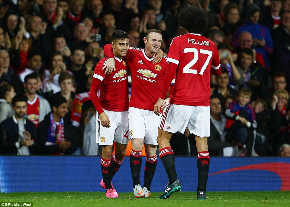 وین رونی - مروان فِلایِنی|منچستر یونایتد 3 - 0 ایپسویچ تاون / جام اتحادیه