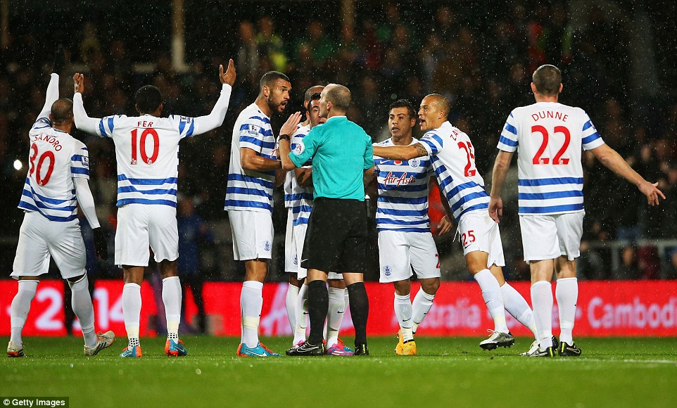 بازیکنان کوئینز پارک|کوئینز پارک رنجرز 2 - 2 منچستر سیتی / لیگ برتر