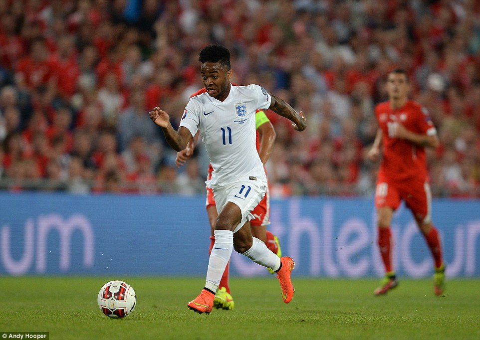 رحيم استرلینگ|سوئیس 0-2 انگلیس / مقدماتی یورو 2016