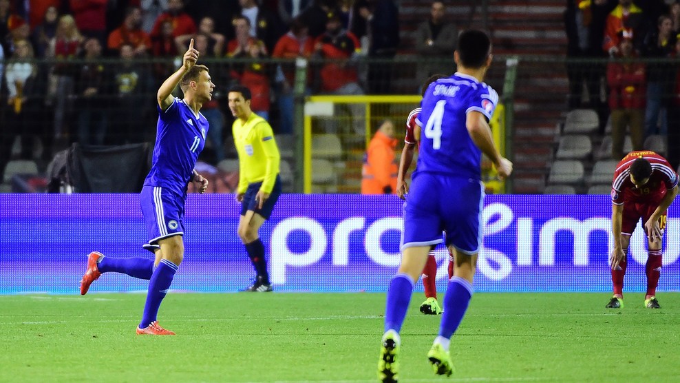 ادین ژکو|بلژیک 3 - 1 بوسنی و هرزگوین / مقدماتی یورو 2016