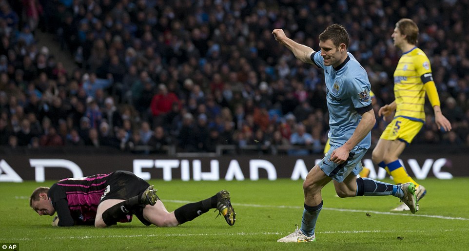 جیمز میلنر|منچستر سیتی 2 - 1 شِفیلد وِنزدِی / لیگ جزیره