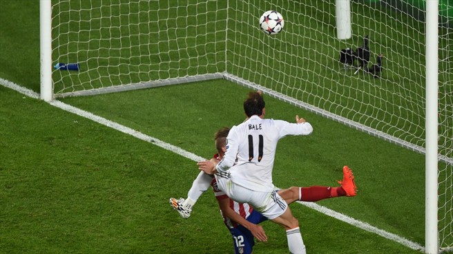 گرت بیل|گرت بیل ثانیه ای قبل دروازه ی اتلتیکو را برای بار دوم باز کرد.