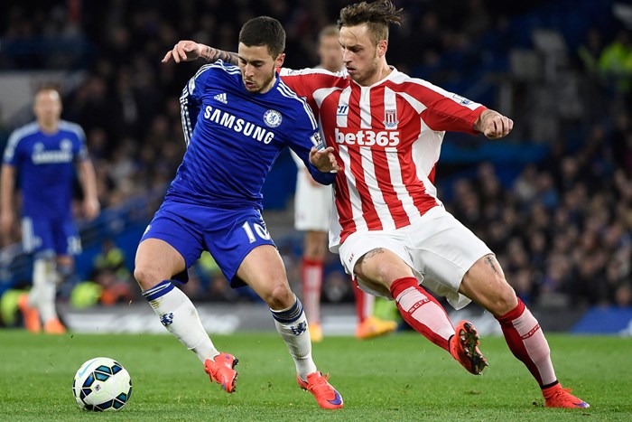 ادن هازرد|چلسی 2 - 1 استوک سیتی / لیگ جزیره