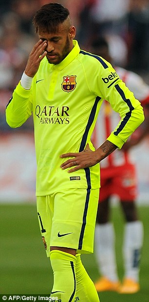 نیمار|آلمریا 1 - 2 بارسلونا / لالیگا