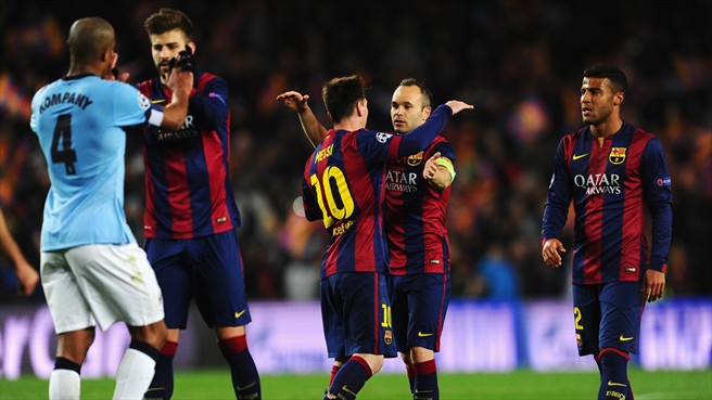 لیونل مسی|بارسلونا 1 - 0 منچستر سیتی / لیگ قهرمانان