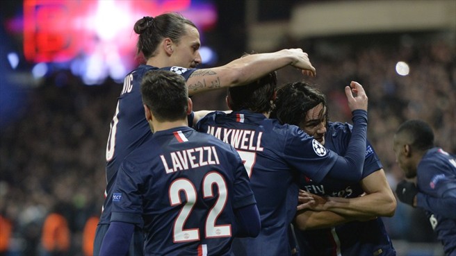 ادینسون کاوانی|پاریس سن ژرمن 1 - 1 چلسی / لیگ قهرمانان اروپا