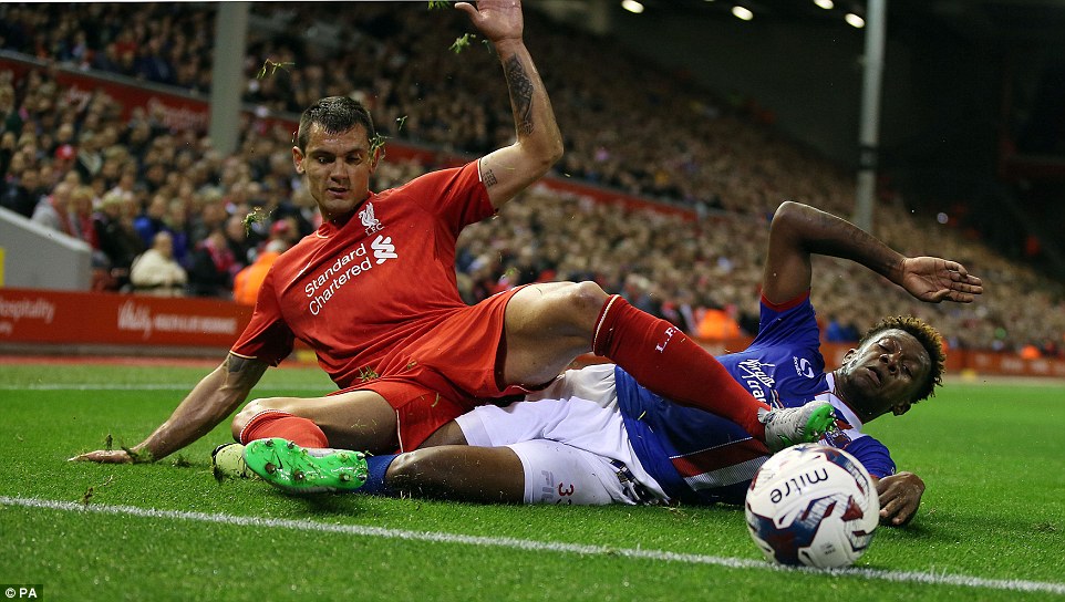 دجان لورن|لیورپول 1 (3) - (2) 1 کارلایل یونایتد / جام اتحادیه