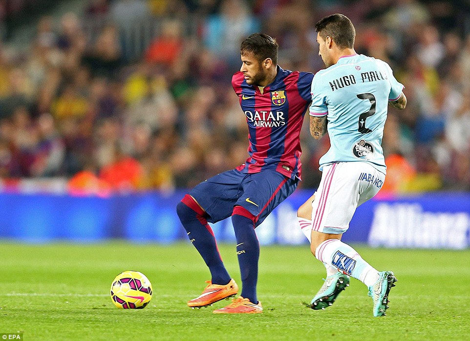 نیمار|بارسلونا 0 - 1 سلتاویگو / لالیگا