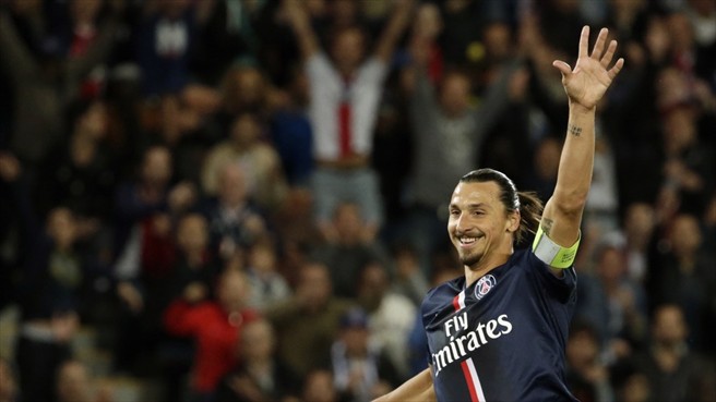 زلاتان ایبراهیموویچ|پاریس سن ژرمن 5-0 سنت اتين / لوشامپیونه