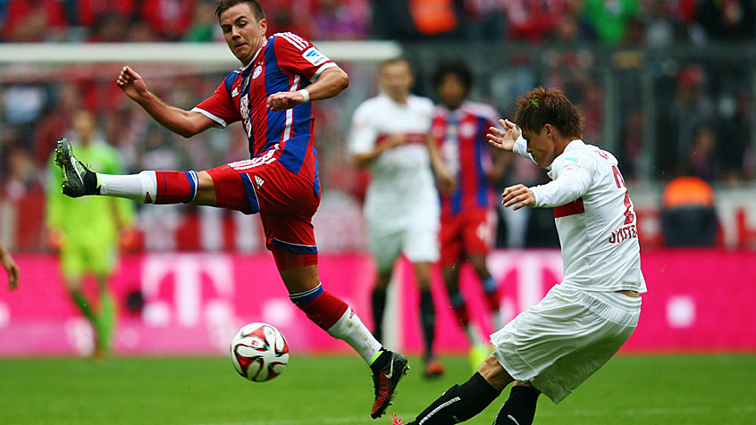 ماریو گوتزه|بایرن مونیخ ۲ - 0 اشتوتگارت/ بوندسلیگا