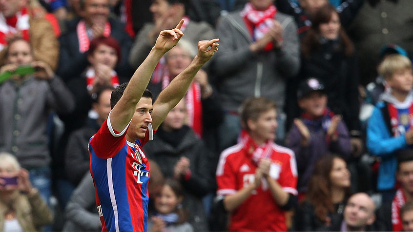 رابرت لواندوفسکی|بایرن مونیخ ۴ - 0 هانوفر / بوندسلیگا