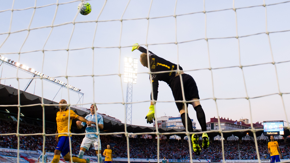 مارك-آندره تر اشتگن|سلتاویگو 4 - 1 بارسلونا / لالیگا