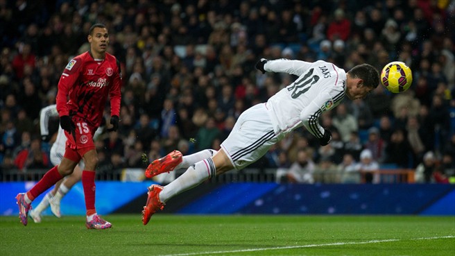 جیمز رودریگز|رئال مادرید 2 - 1 سه ویا / لالیگا