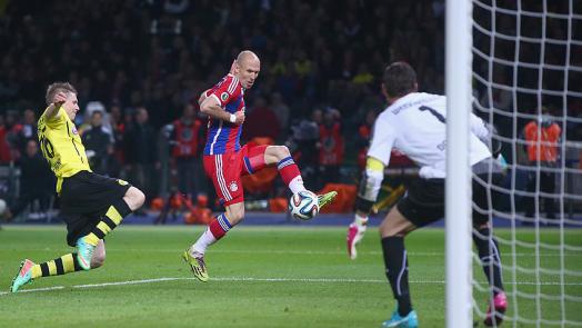 آرین روبن|دورتموند ۰-۲ بایرن مونیخ