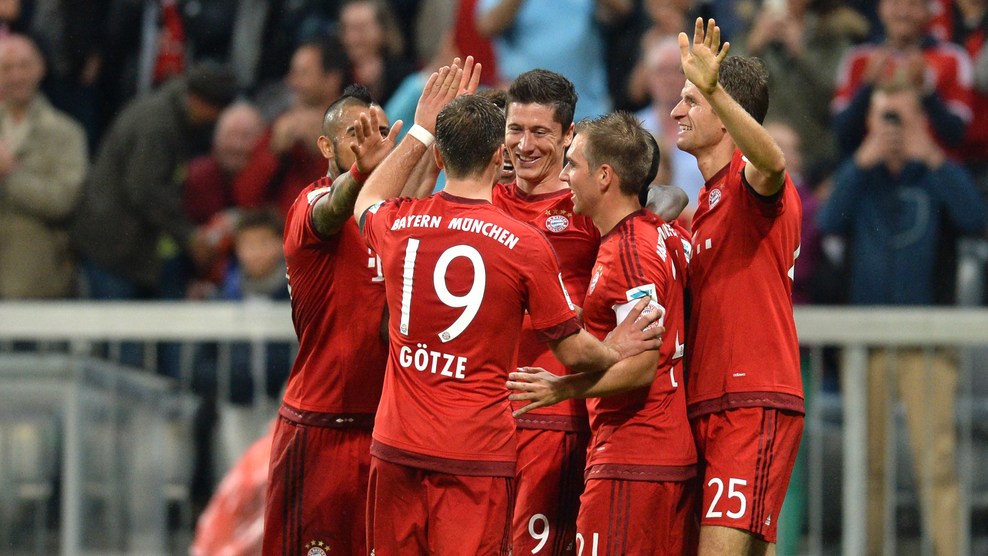 رابرت لواندوفسکی|بایرن مونیخ 5 - 1 وولفسبورگ / بوندسلیگا