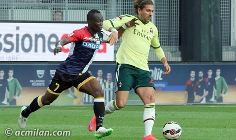 آلسيو چرچی|اودینزه 2 - 1 میلان / سری آ