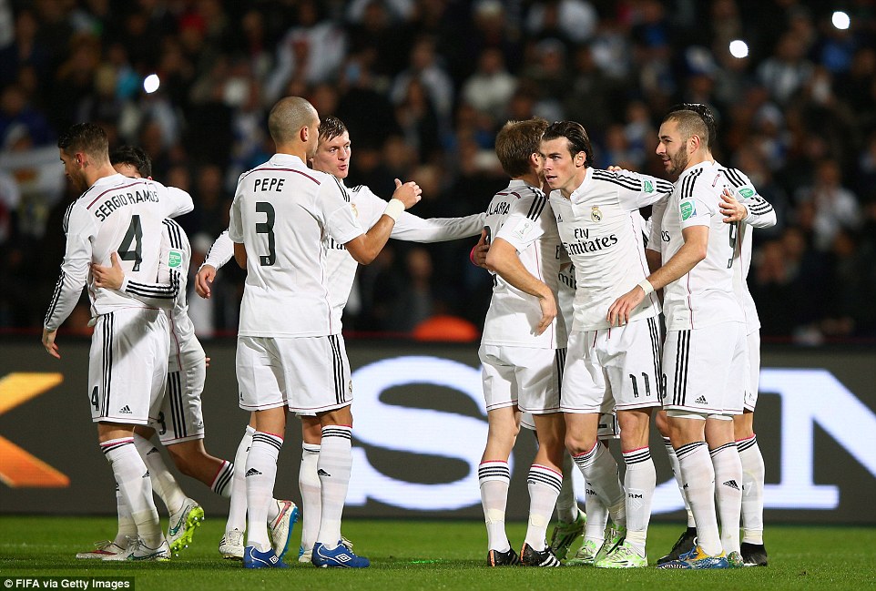 گرت بیل|کروز آزول 0 - 4 رئال / جام باشگاه های جهان