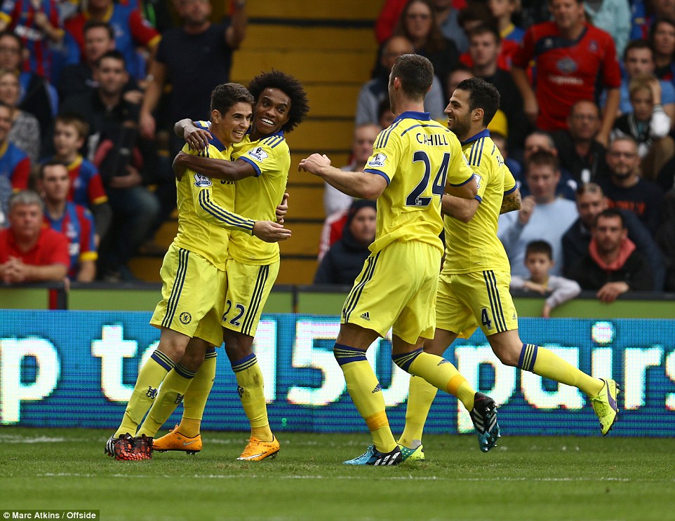 اوسکار|کریستال پالاس 1 - 2 چلسی / لیگ جزیره