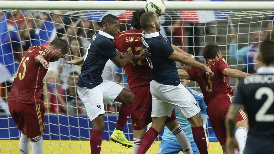 کریم بنزما - پاتریس اورا|فرانسه 1-0 اسپانیا / دیدار دوستانه